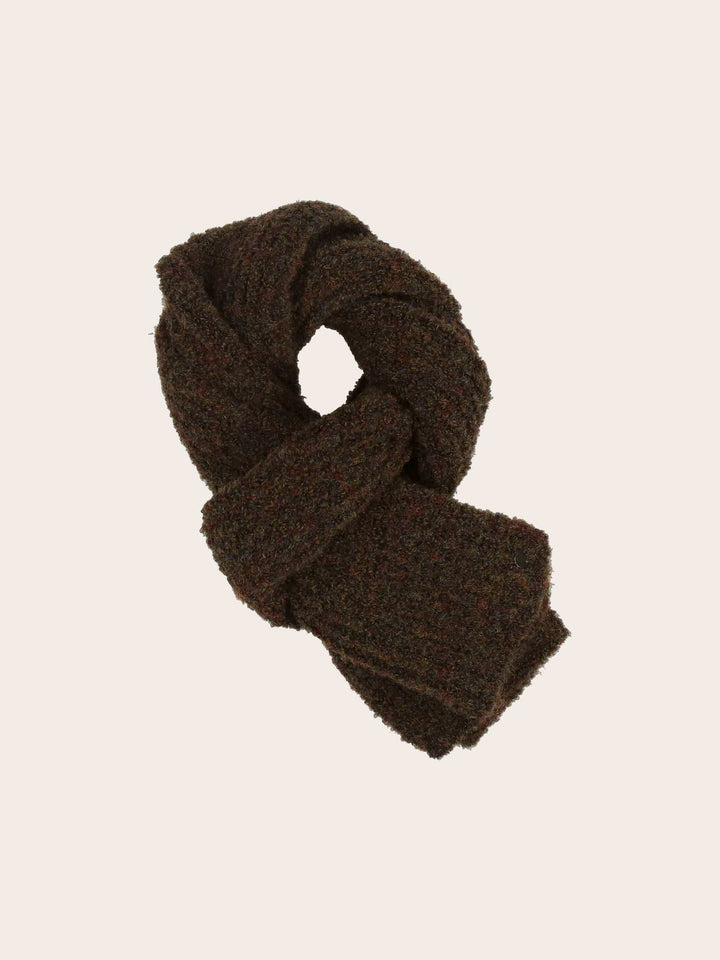 Kuscheliger gerippter Strickschal