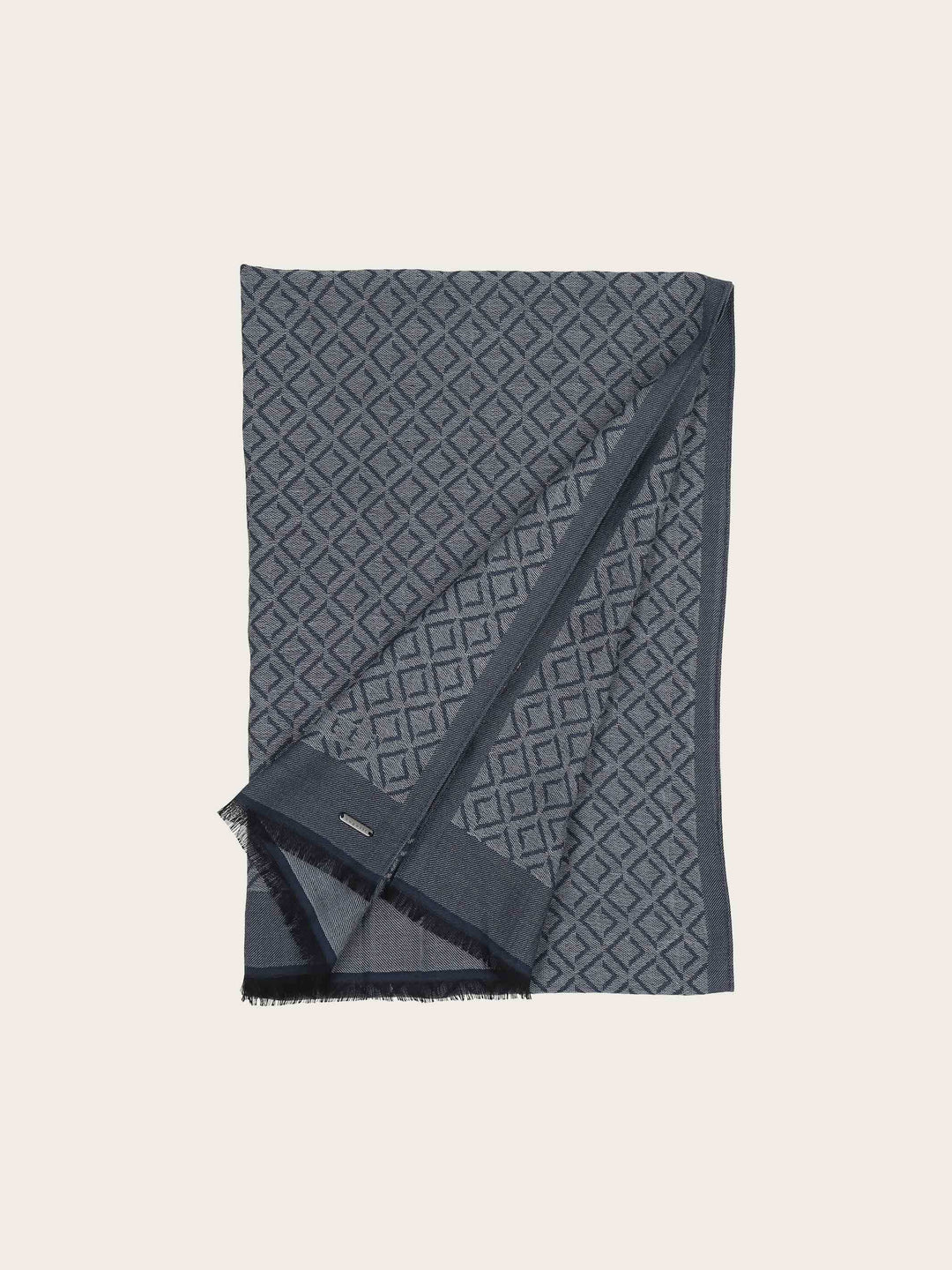 Leichter bugatti Schal mit geometrischem Muster