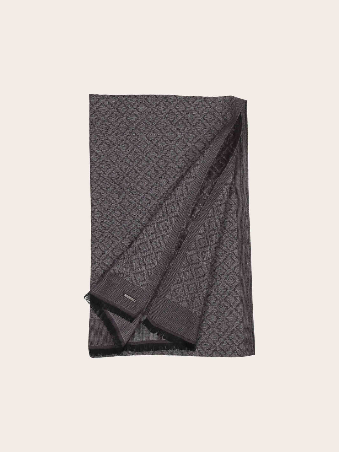 Leichter bugatti Schal mit geometrischem Muster