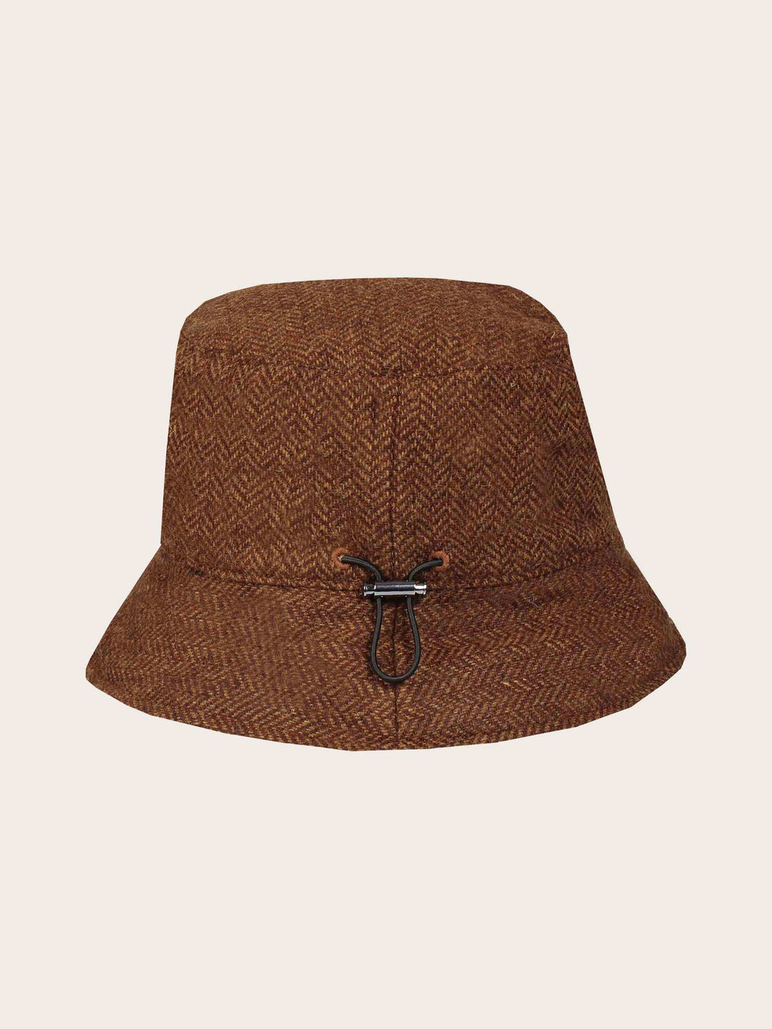 Gefütterter Loevenich Bucket Hat mit Fischgrät-Design
