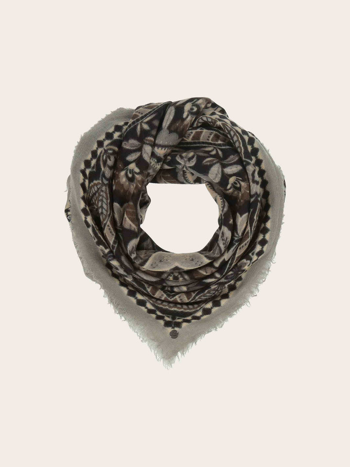 Tuch mit Paisley-Print aus reiner Wolle