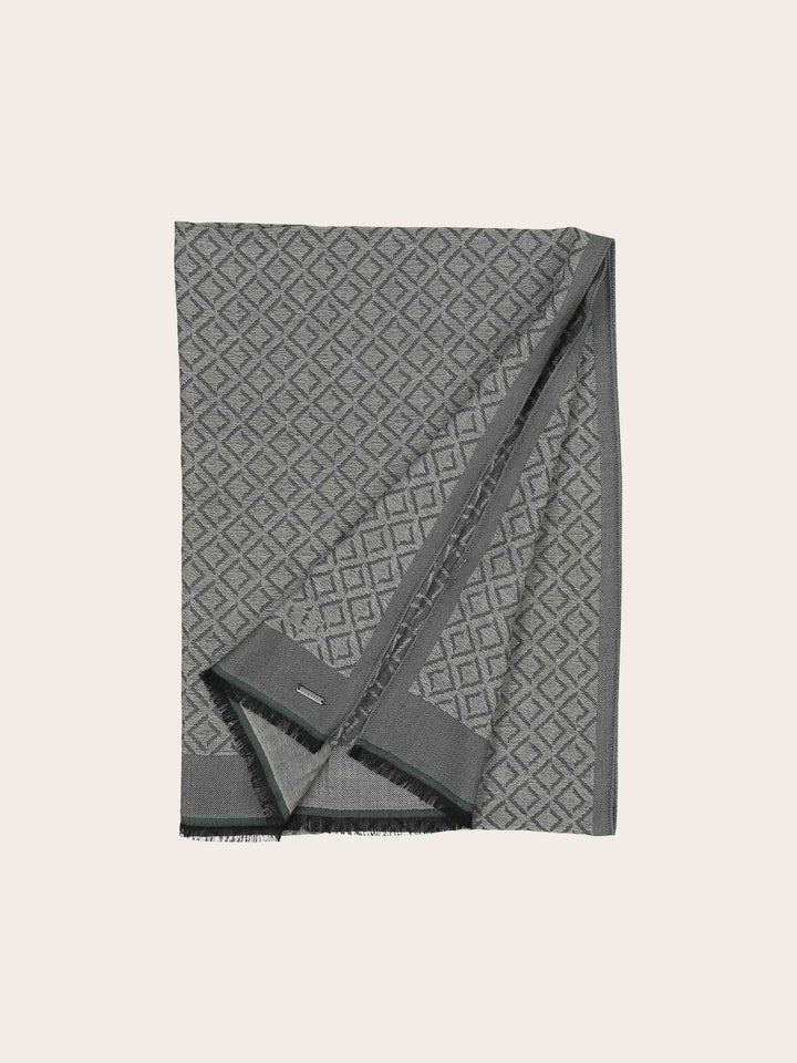 Leichter bugatti Schal mit geometrischem Muster