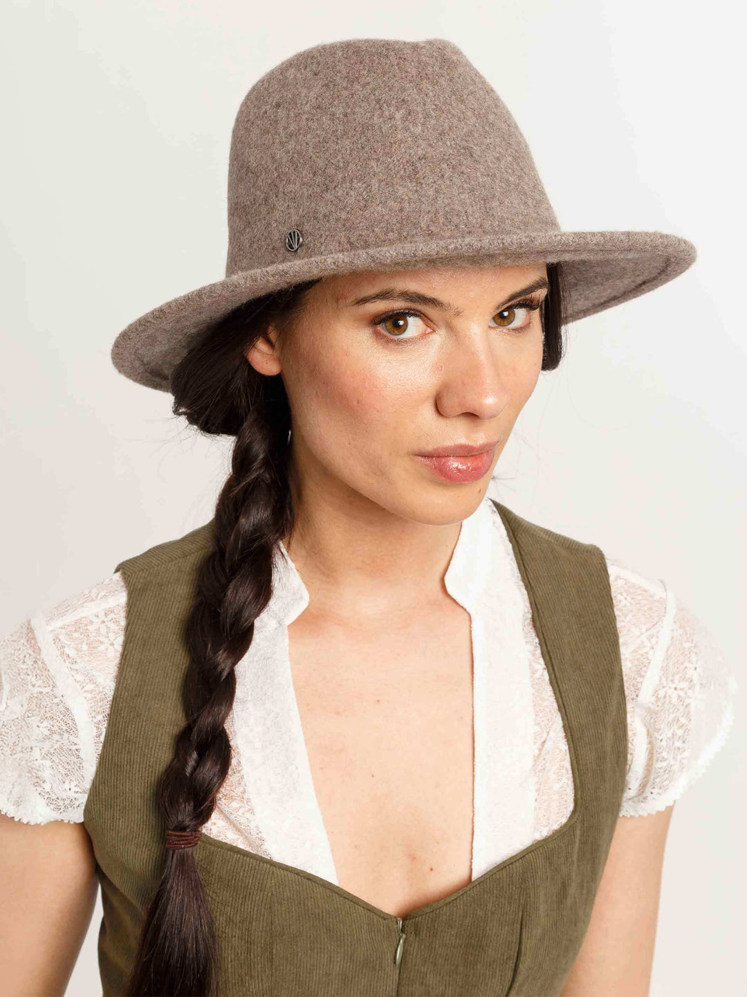 Loevenich Fedora aus Wollmischung