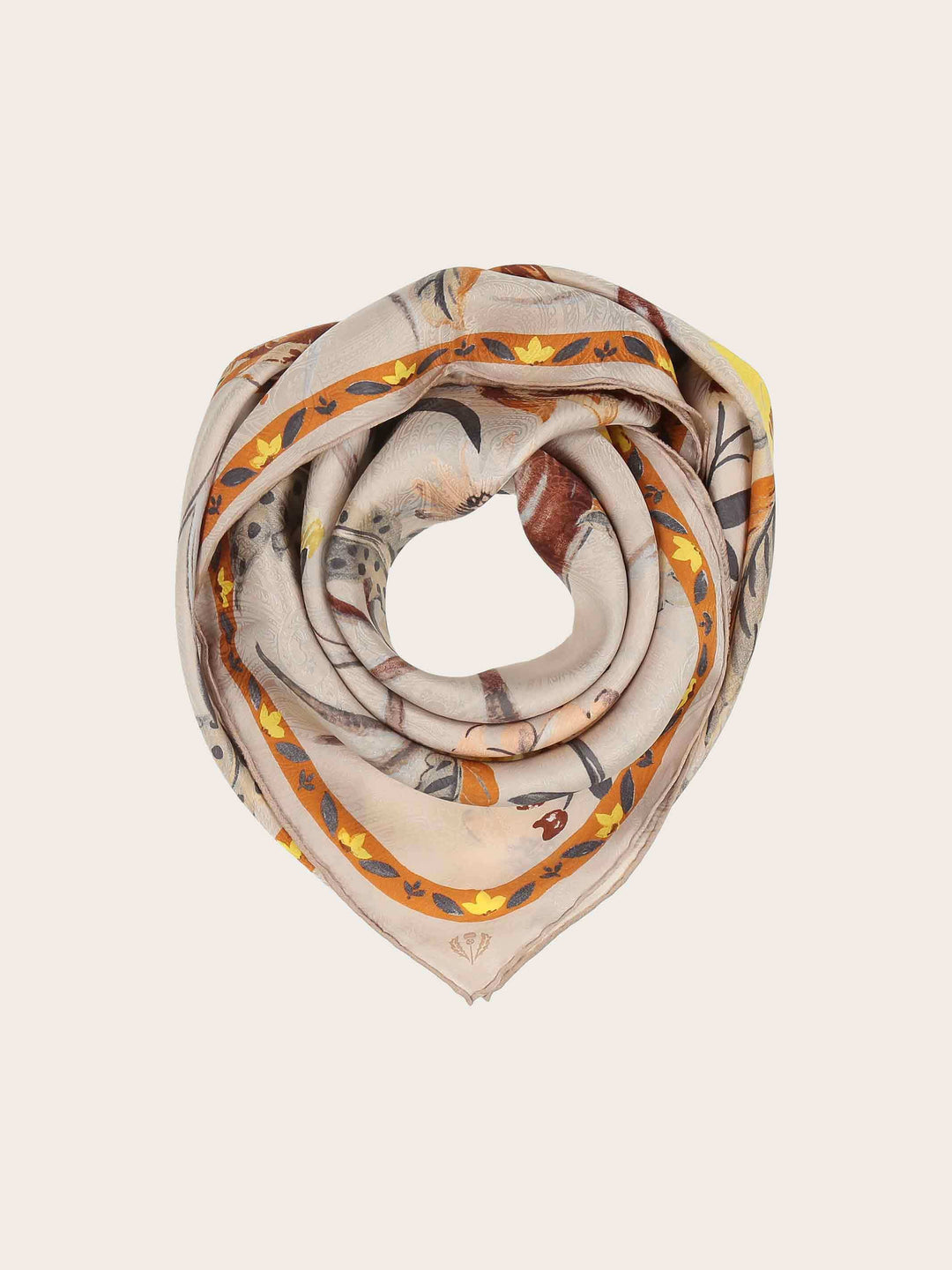 Seidentuch mit Lebensbaum-Print