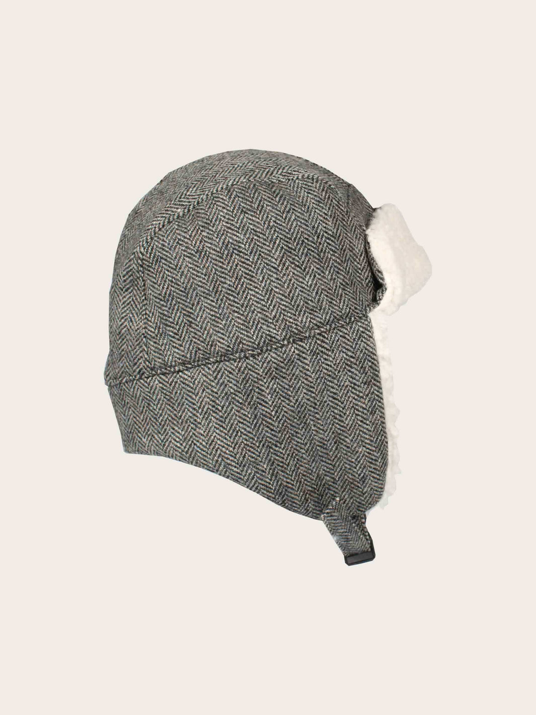 Loevenich Fliegermütze mit Ohrenklappen mit Fischgrät-Design