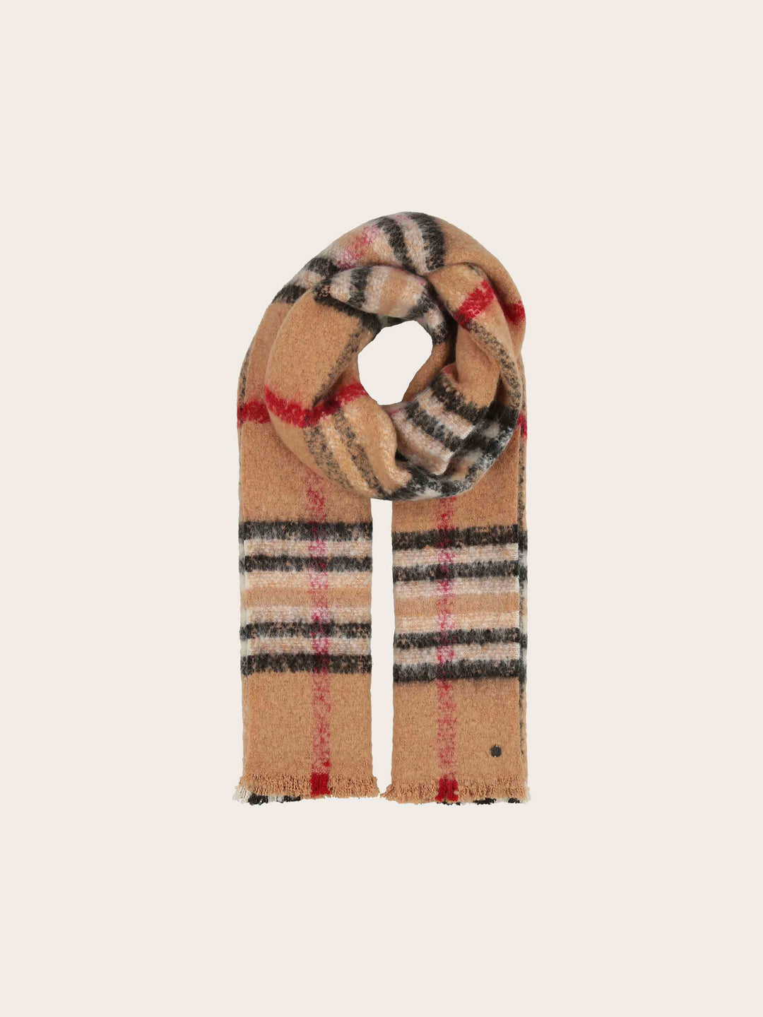 Kuscheliger Schal mit FRAAS Plaid Karo