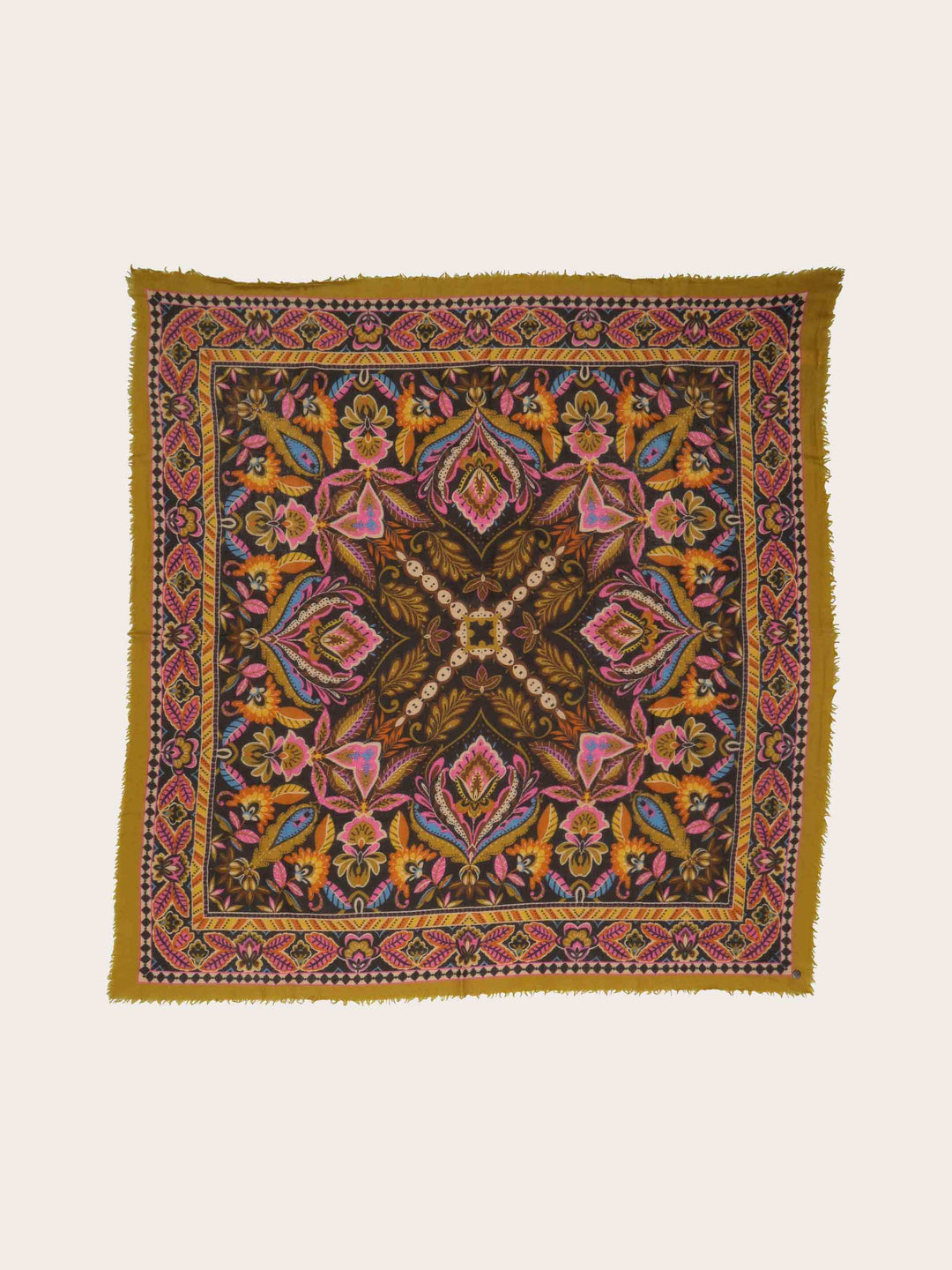 Tuch mit Paisley-Print aus reiner Wolle