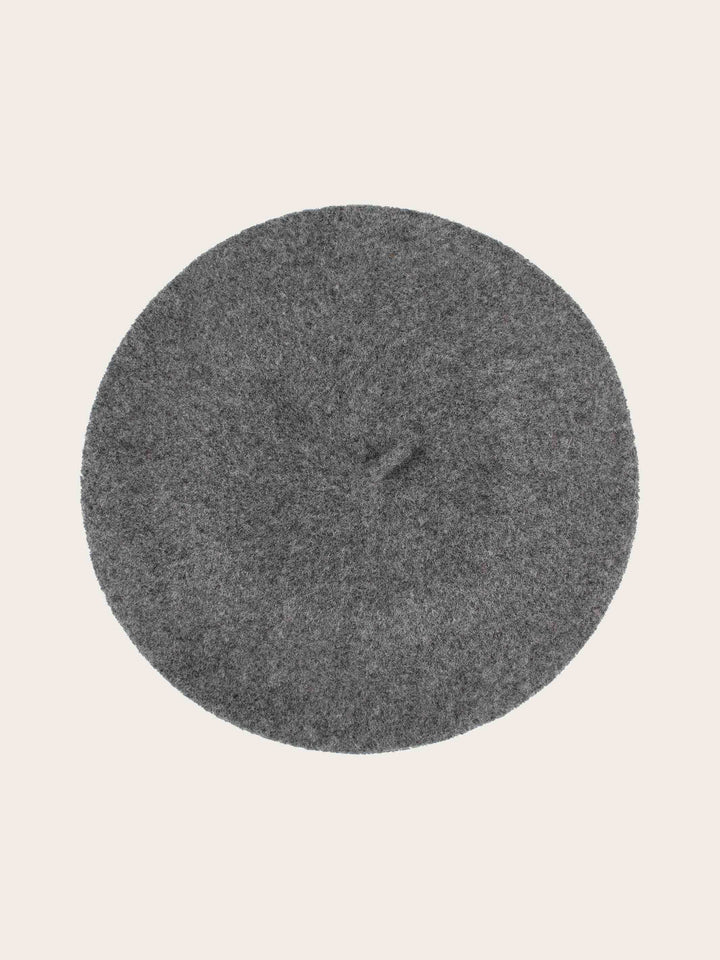 Klassische Loevenich Baskenmütze aus reiner Wolle