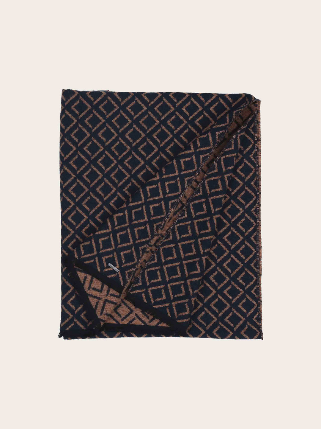 bugatti Doubleface-Schal mit geometrischem Design