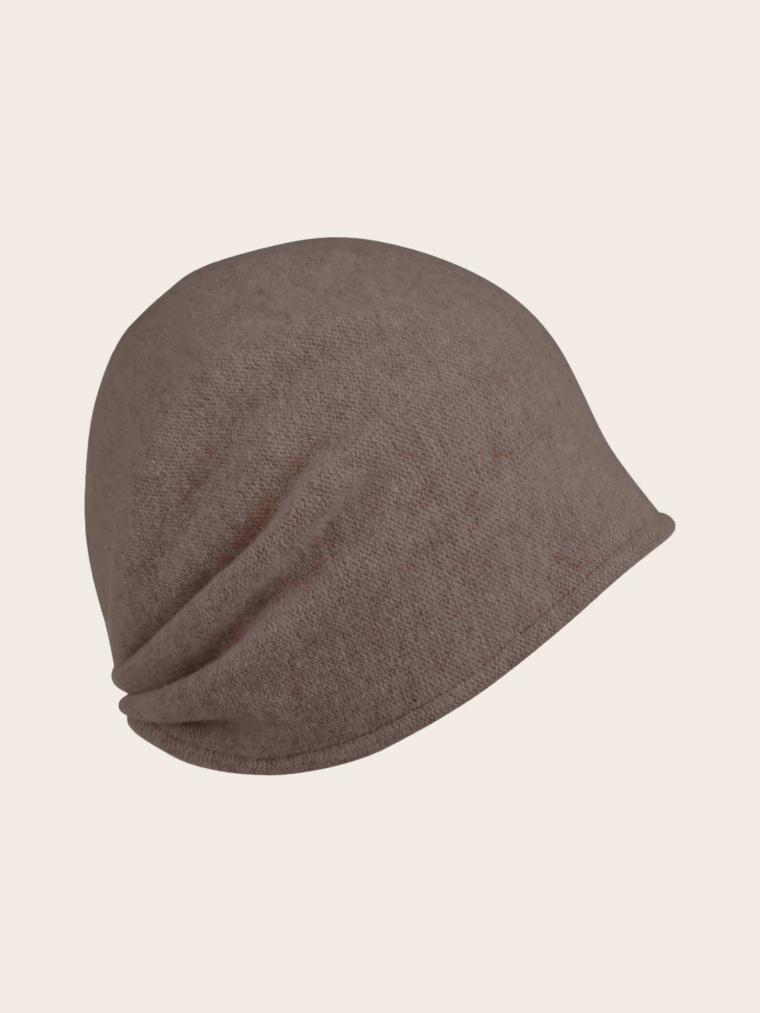 Loevenich Beanie aus Wolle mit gefaltetem Rücken