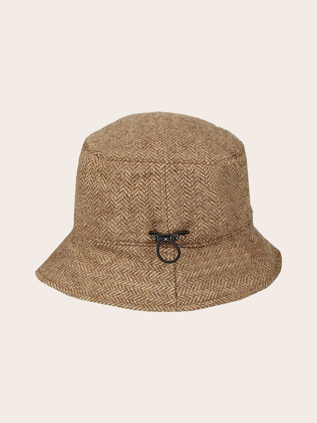 Gefütterter Loevenich Bucket Hat mit Fischgrät-Design
