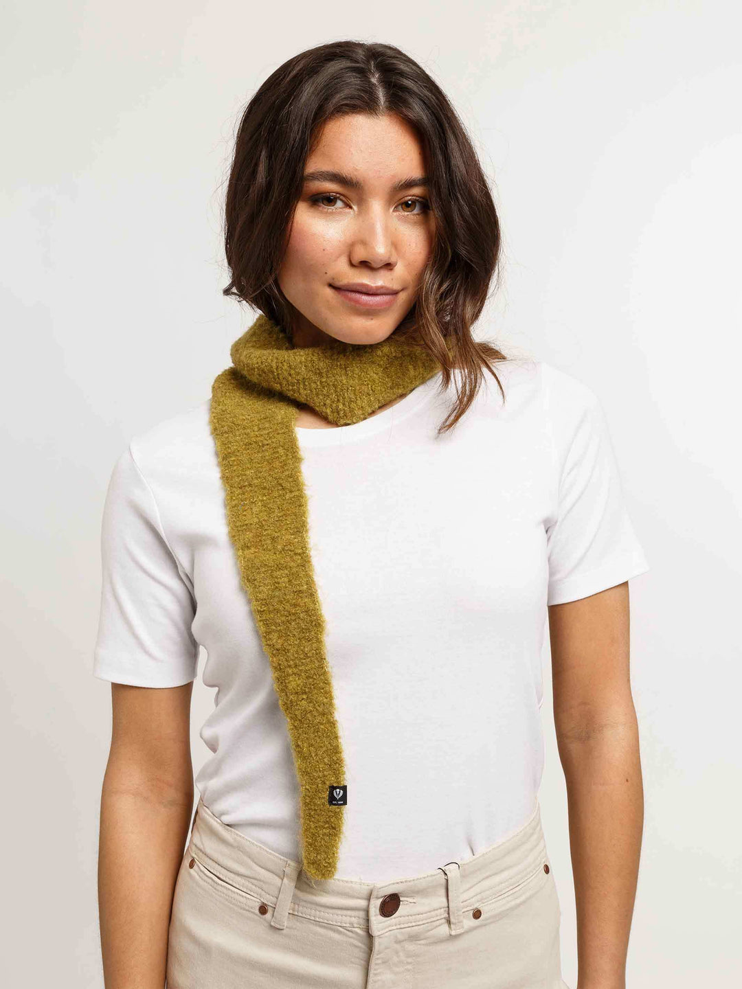 Kuscheliger Skinny Strickschal