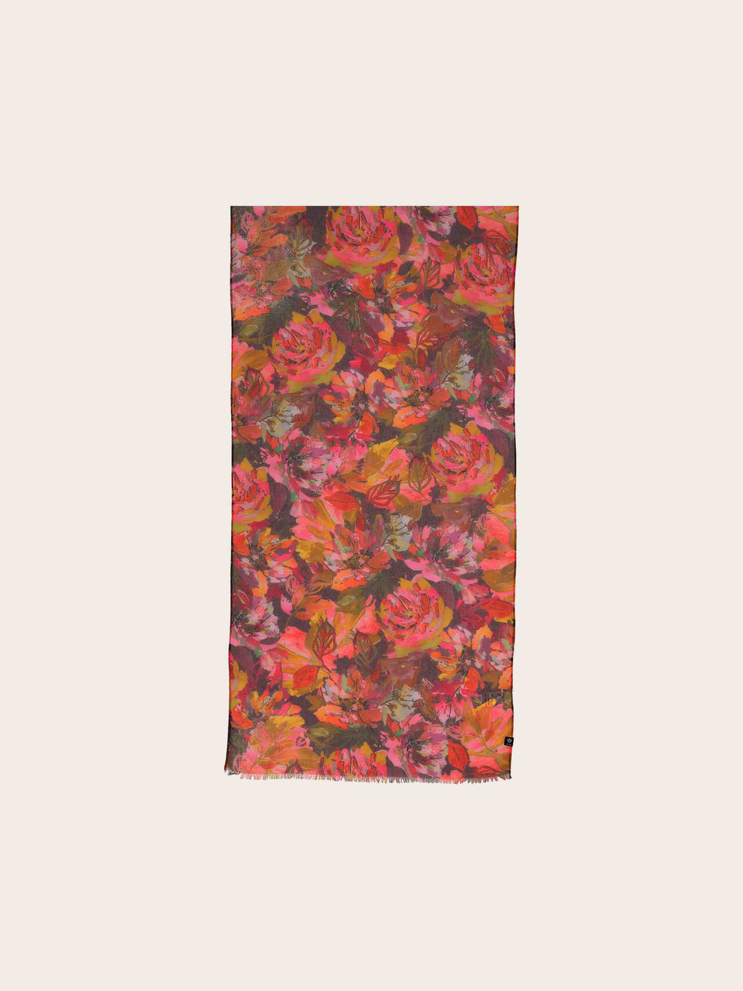 Sustainability Edition - Leichter Schal mit Allover Blumen-Print