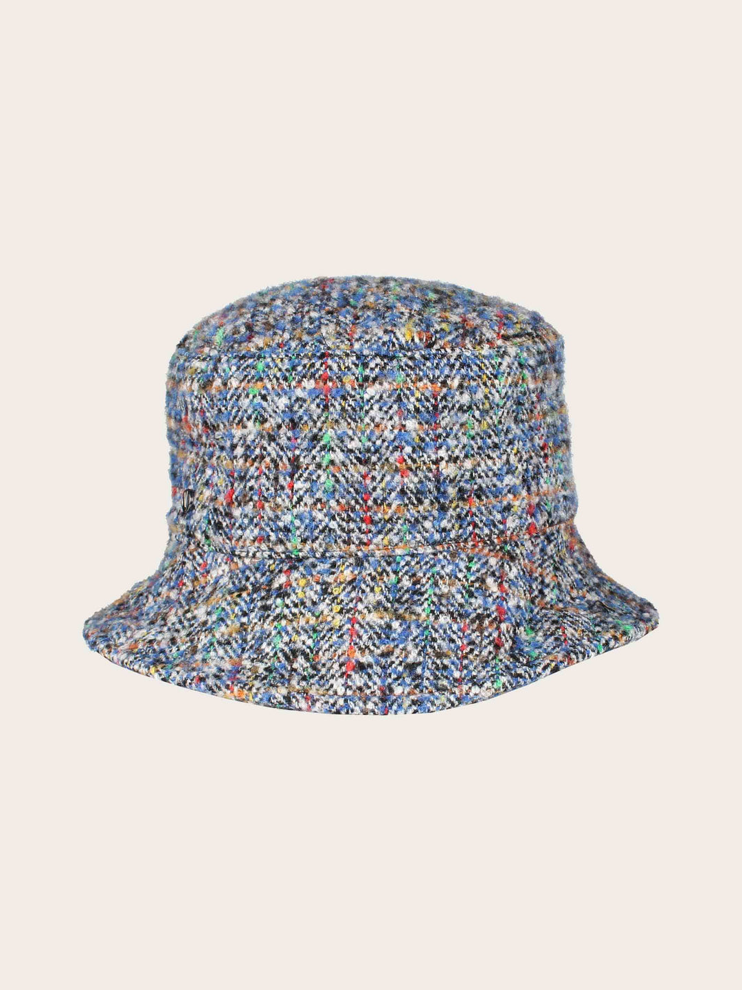 Gefütterter Loevenich Bucket Hat mit buntem Karomuster