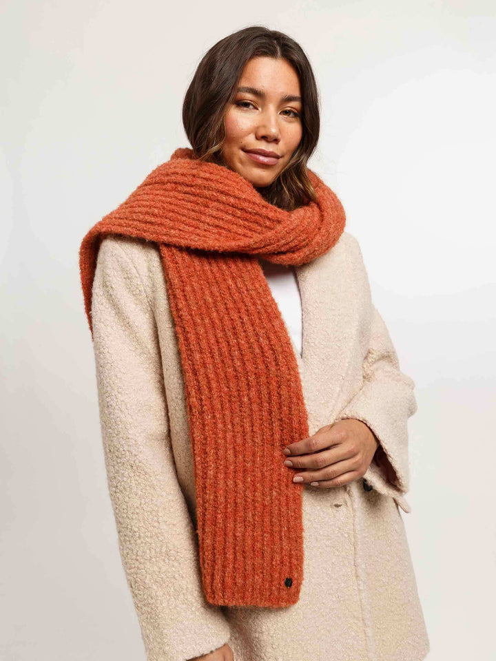 Sustainability Edition - Kuscheliger gerippter Strickschal