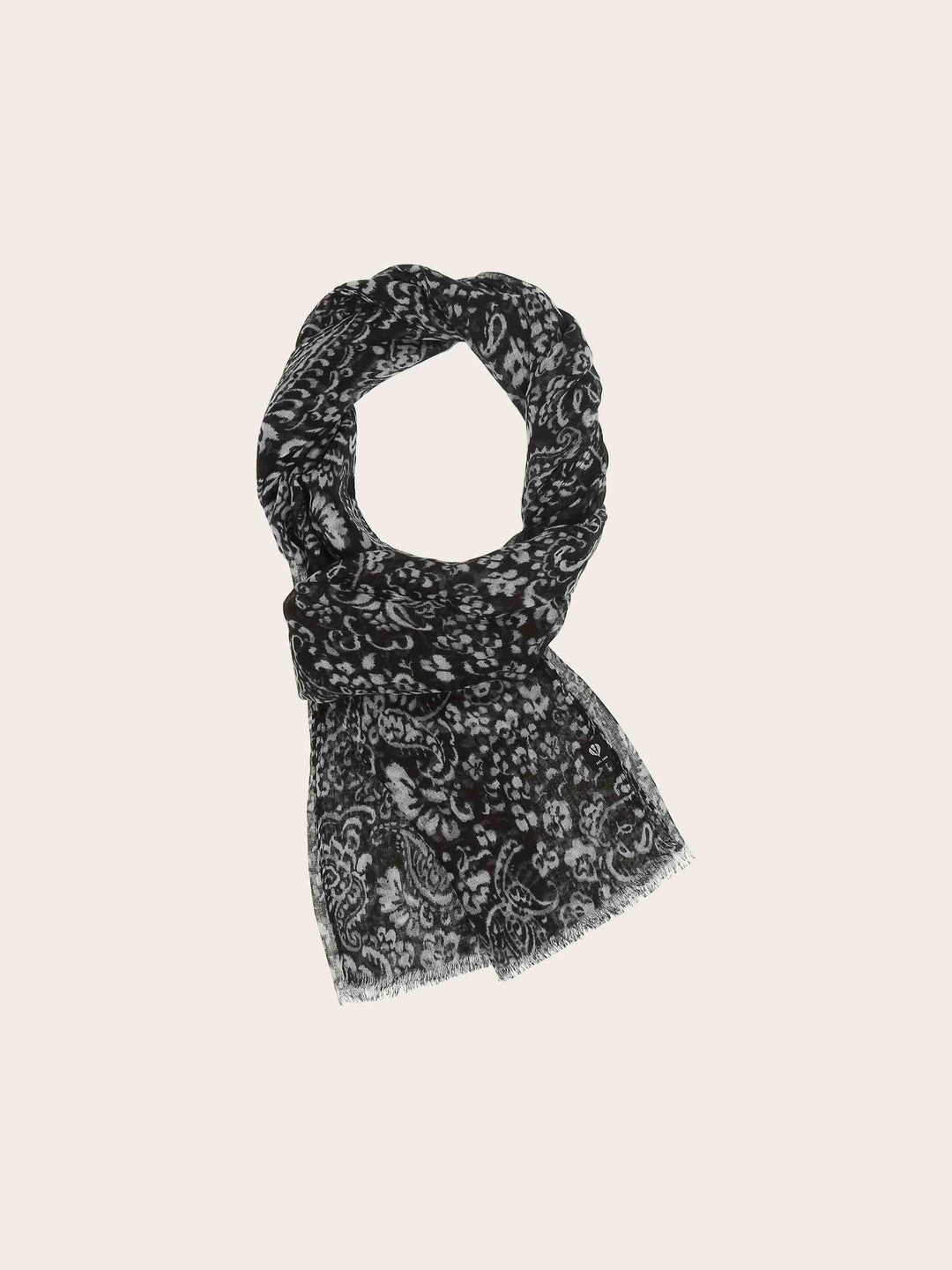 Leichter Schal mit Paisley-Print