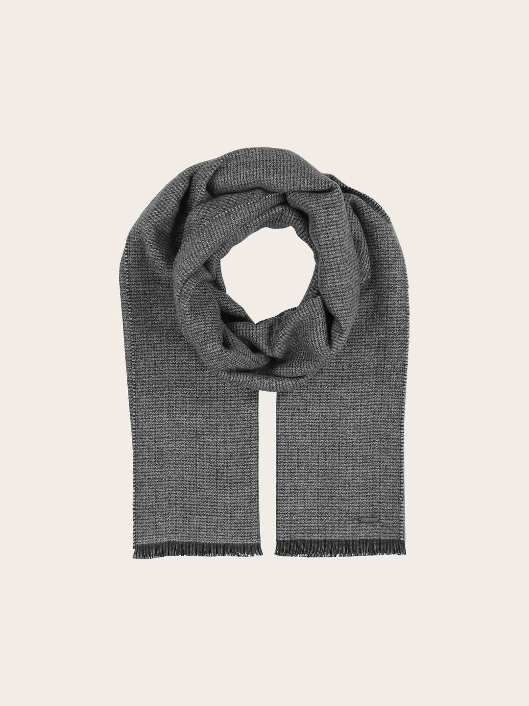 bugatti Doubleface-Schal mit feinem Karo