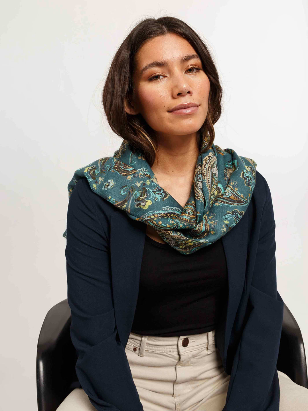 Sustainability Edition - Schal mit Paisley-Print aus Viskose