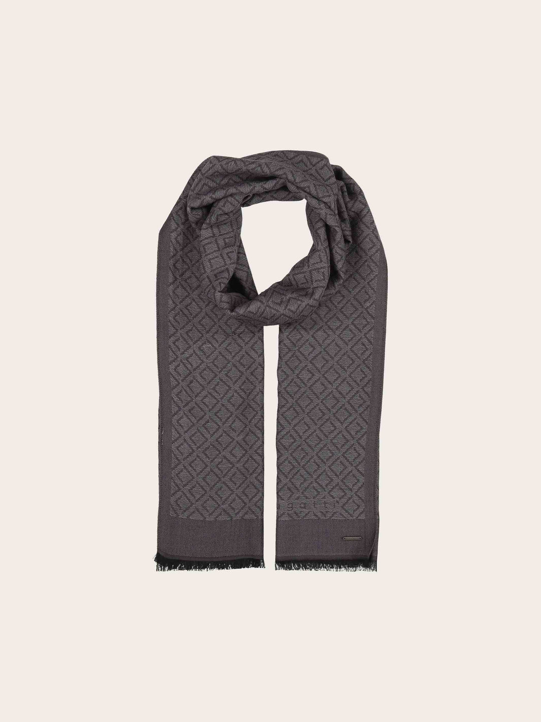 Leichter bugatti Schal mit geometrischem Muster