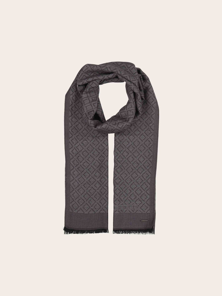Leichter bugatti Schal mit geometrischem Muster
