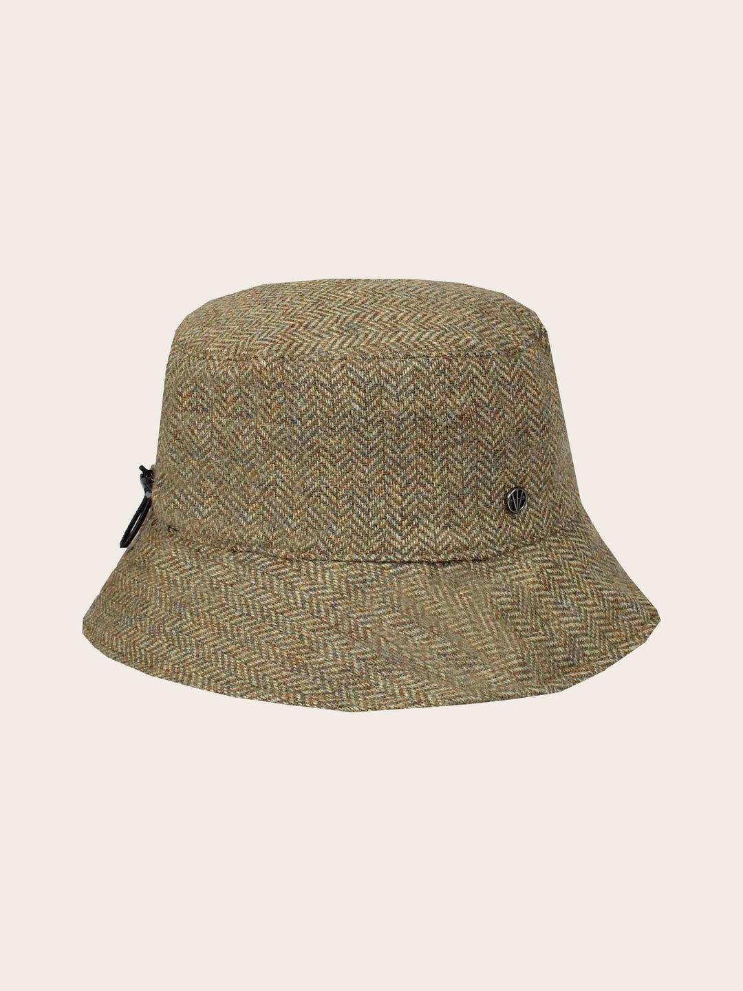 Gefütterter Loevenich Bucket Hat mit Fischgrät-Design