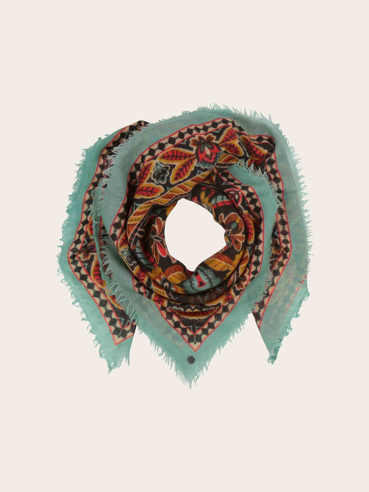 Tuch mit Paisley-Print aus reiner Wolle