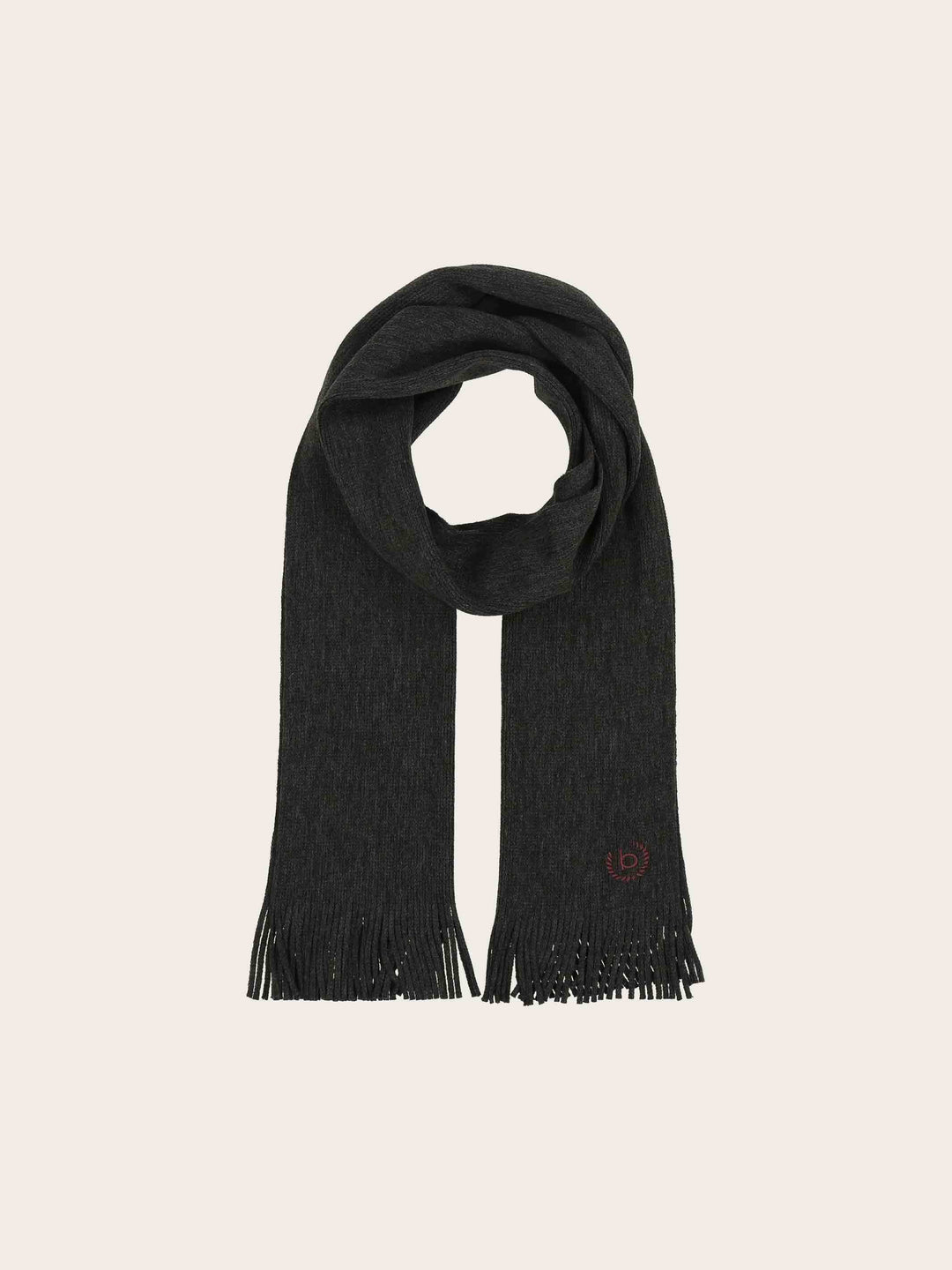 bugatti Geschenkset Beanie und Raschelschal aus Polyacryl