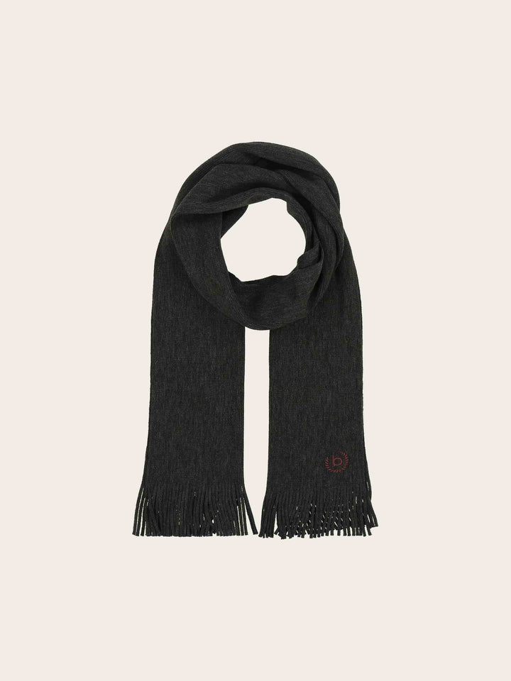 bugatti Geschenkset Beanie und Raschelschal aus Polyacryl