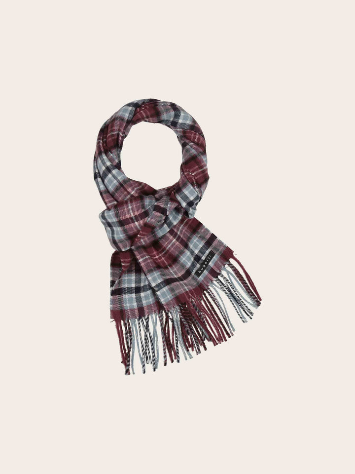 bugatti Cashminkschal mit Karomuster