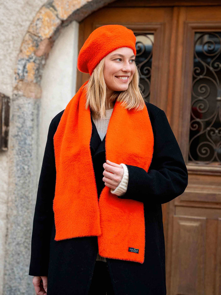 Schmaler kuscheliger Cashmink-Schal