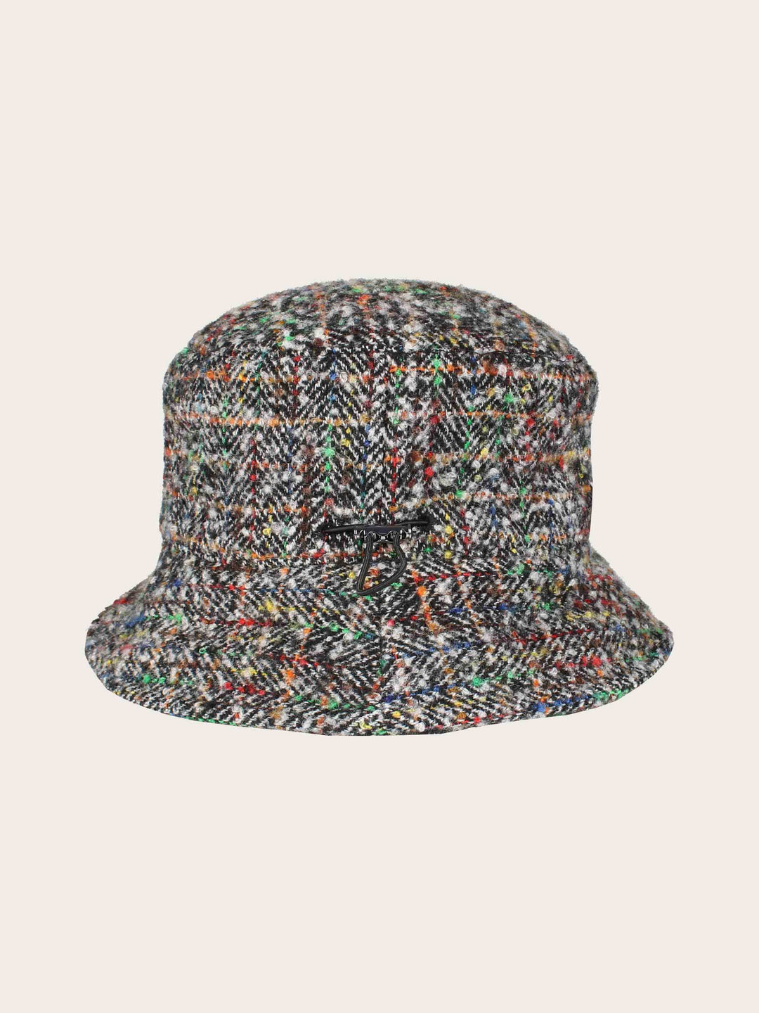 Gefütterter Loevenich Bucket Hat mit buntem Karomuster