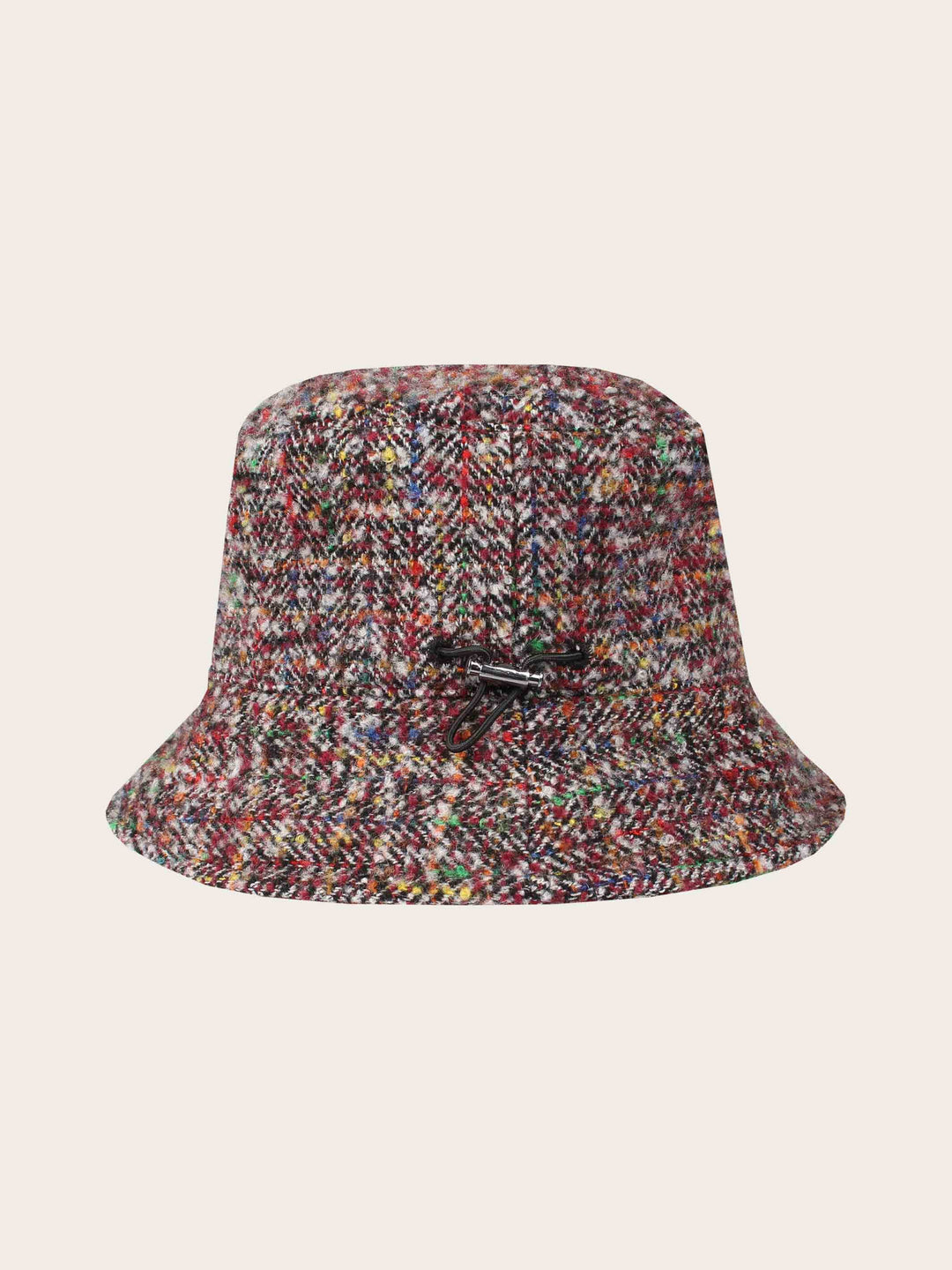 Gefütterter Loevenich Bucket Hat mit buntem Karomuster