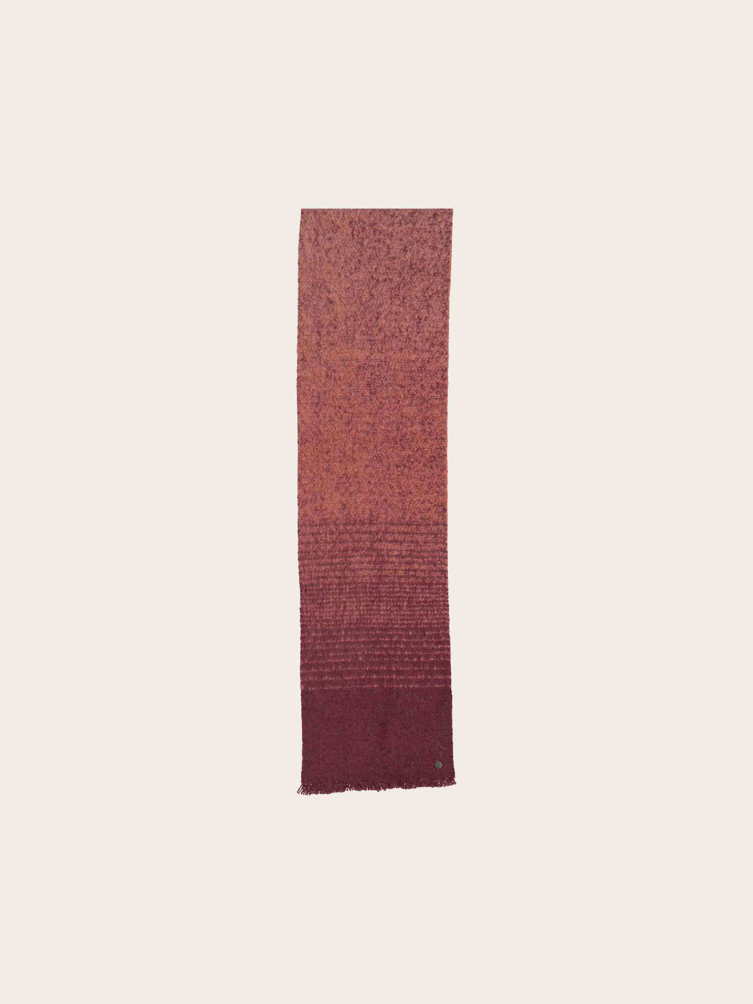 Kuscheliger Schal im Ombré-Design mit Wollanteil