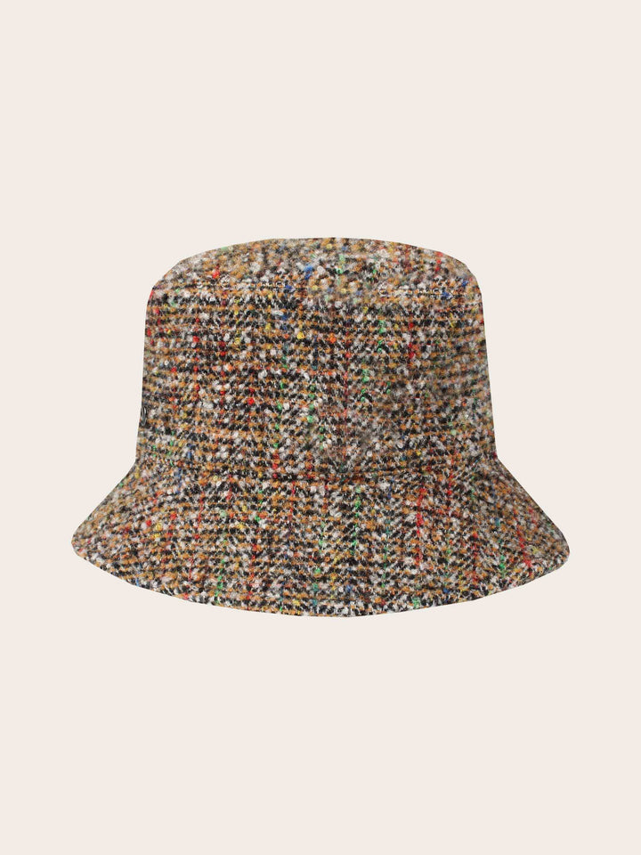 Gefütterter Loevenich Bucket Hat mit buntem Karomuster
