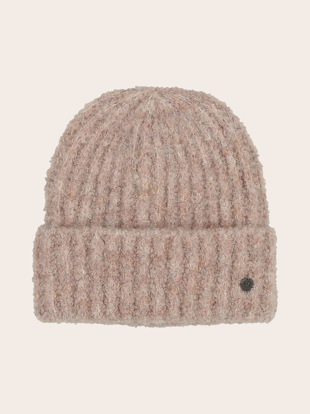 Kuschelige gerippte Strickmütze