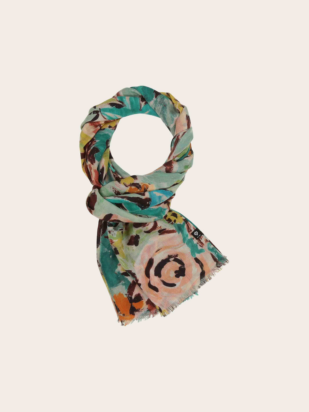 Sustainability Edition - Schal mit Blumen-Print aus Viskose