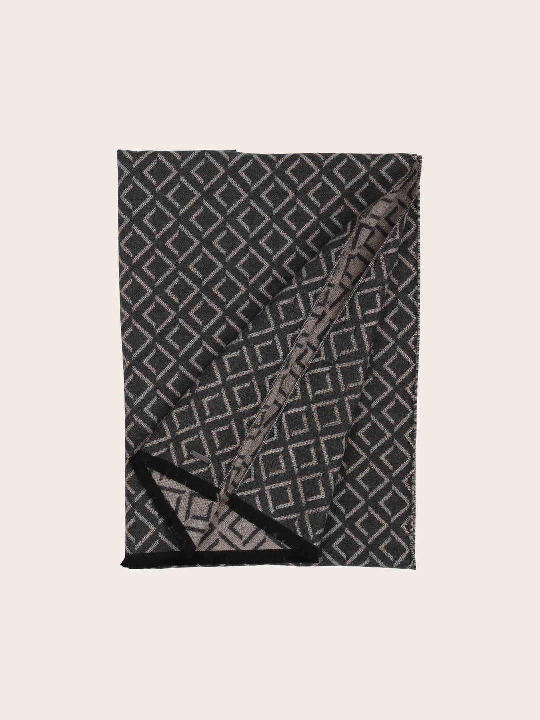 bugatti Doubleface-Schal mit geometrischem Design