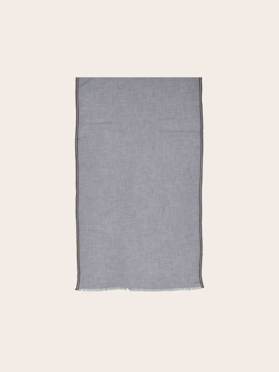 Leichter bugatti Schal mit bugatti-Flag-Rand