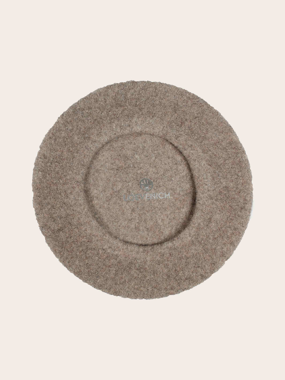 Klassische Loevenich Baskenmütze aus reiner Wolle