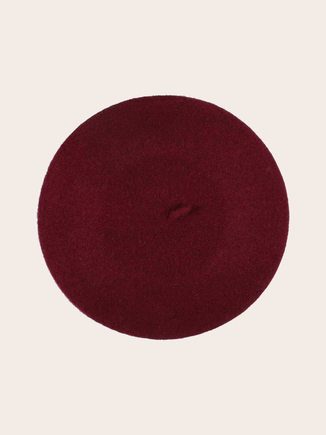 Klassische Loevenich Baskenmütze aus reiner Wolle