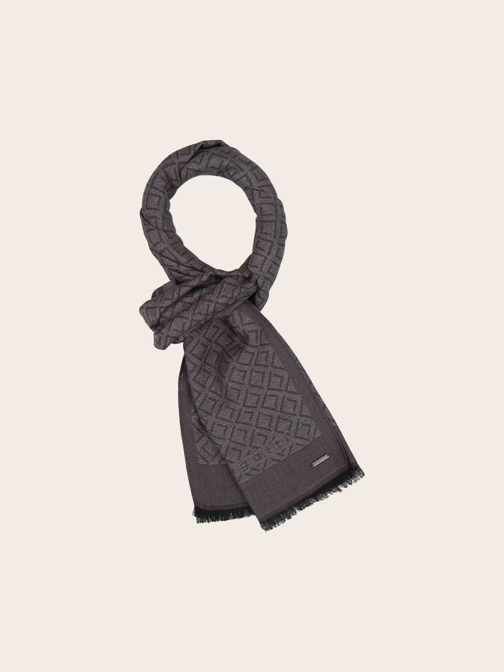 Leichter bugatti Schal mit geometrischem Muster