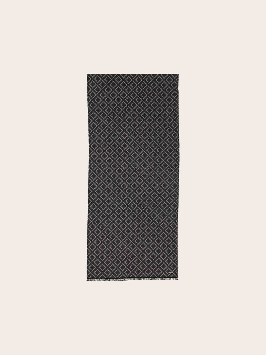 bugatti Doubleface-Schal mit geometrischem Design