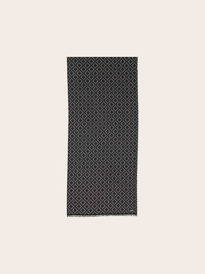 bugatti Doubleface-Schal mit geometrischem Design