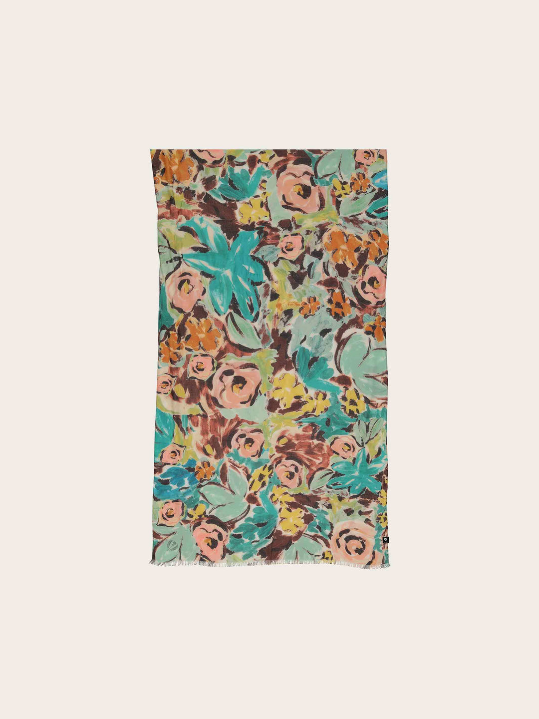 Sustainability Edition - Schal mit Blumen-Print aus Viskose