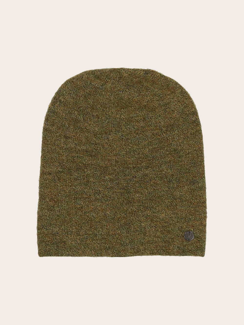 Einfarbige Strick-Beanie in Wollmischung