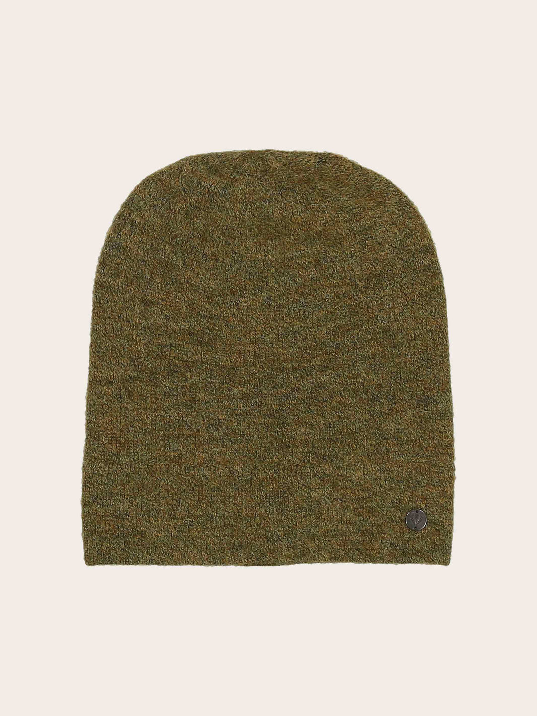 Einfarbige Strick-Beanie in Wollmischung