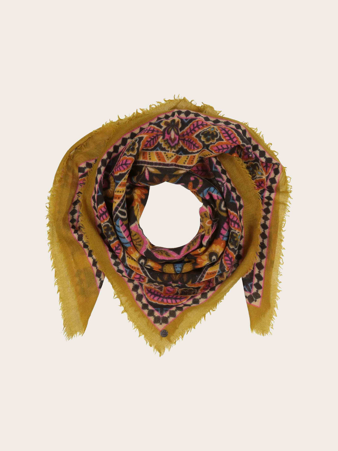 Tuch mit Paisley-Print aus reiner Wolle