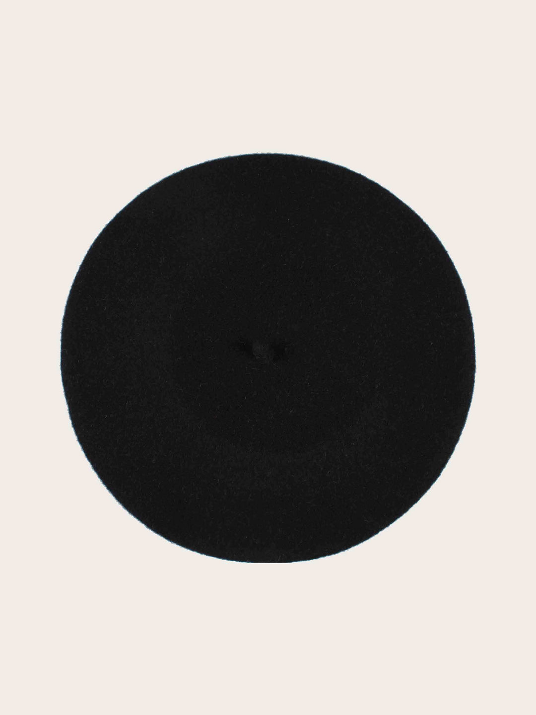 Klassische Loevenich Baskenmütze aus reiner Wolle