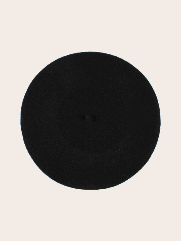 Klassische Loevenich Baskenmütze aus reiner Wolle