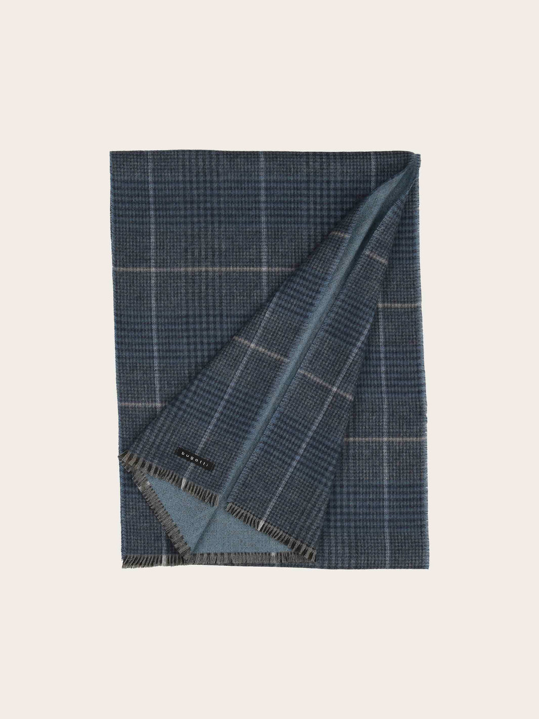 bugatti Doubleface-Schal mit Glencheck-Karo
